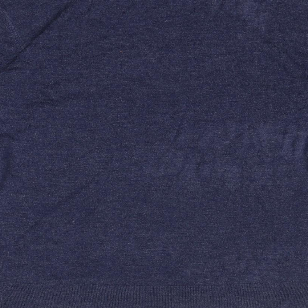 Debenhams Womens Blue Pullover Sweatshirt Size L