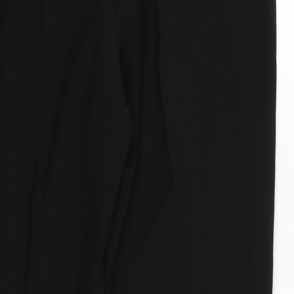 Bonmarché Womens Black Dress Pants Trousers Size 14 L24 in