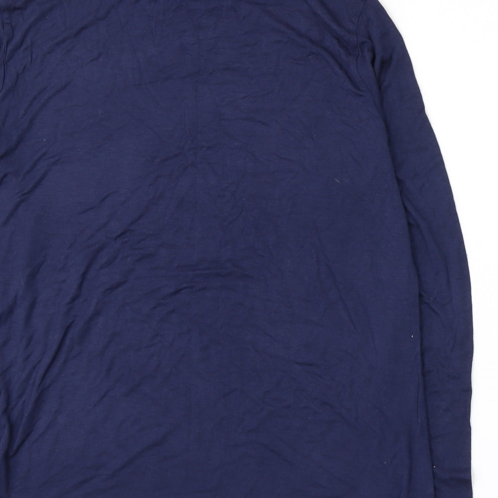 Original Essentials Womens Blue Basic T-Shirt Size L