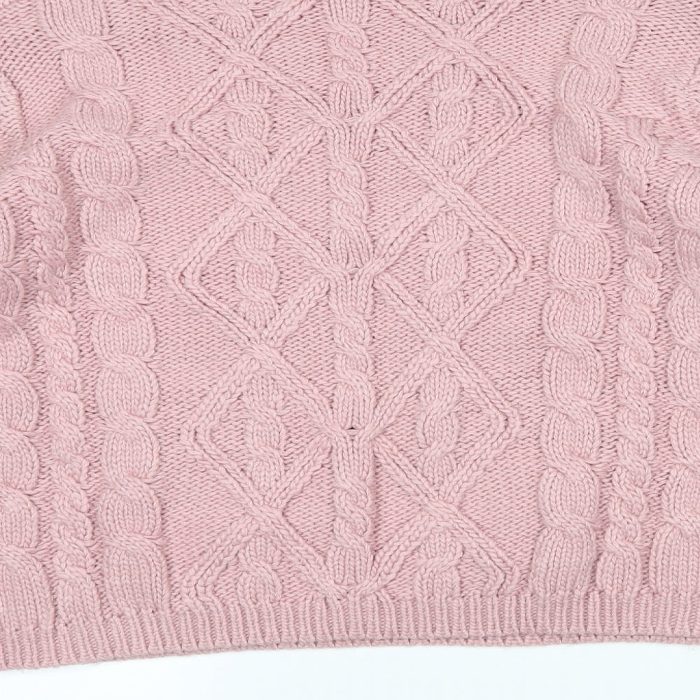 Very Womens Pink Pullover Jumper Size 12