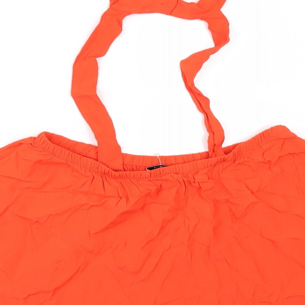 Pull&Bear Girls Orange Skater Set Size L