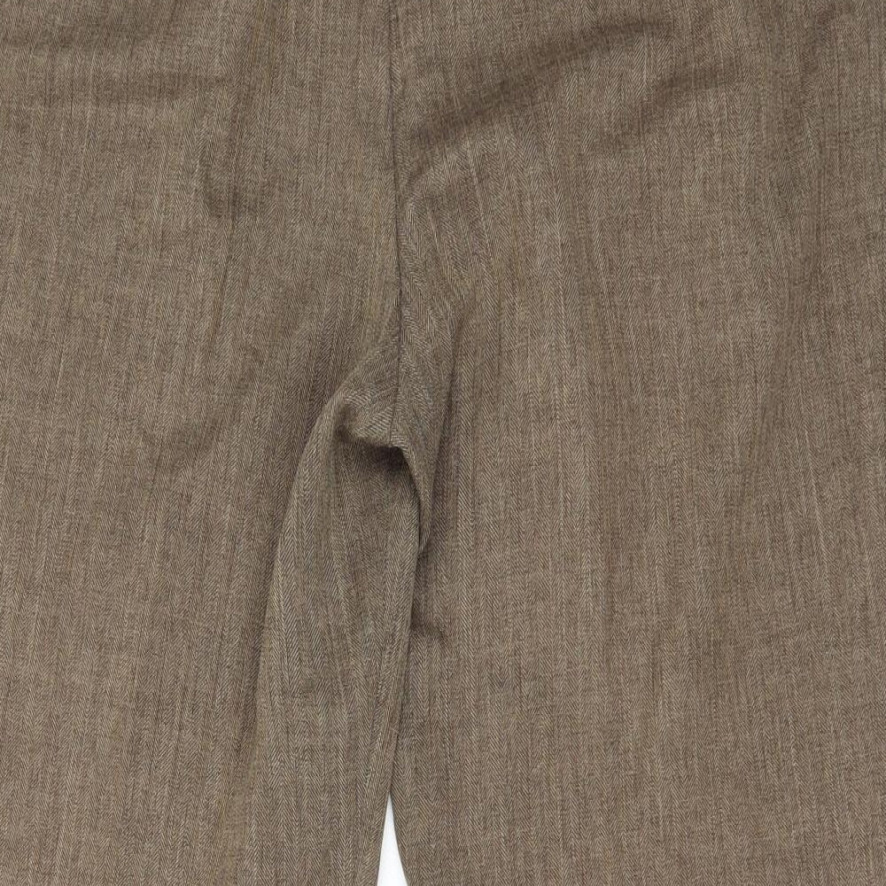 Berkertex Womens Brown Trousers Size 16 L26 in