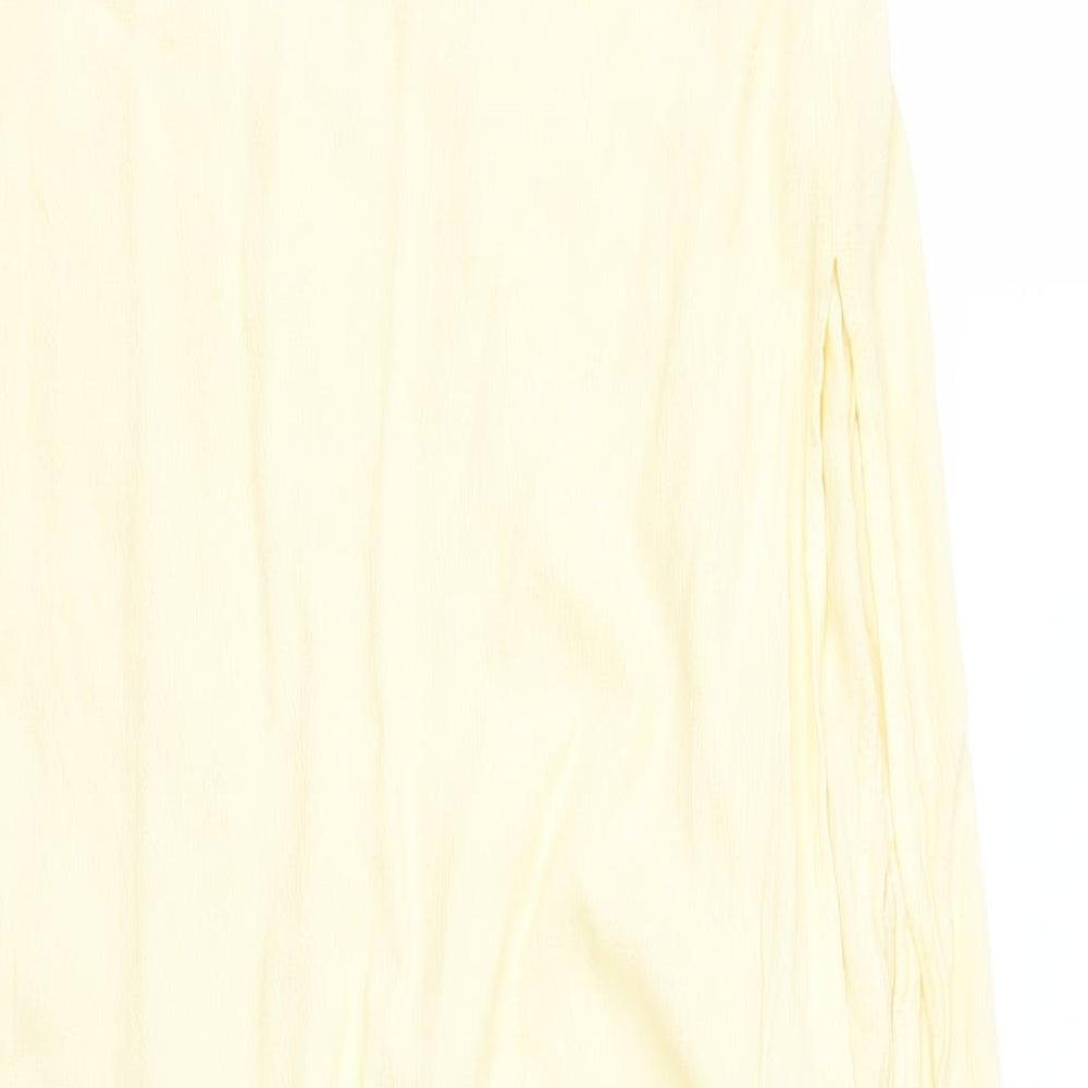 Preworn Womens Yellow Sheath Size S
