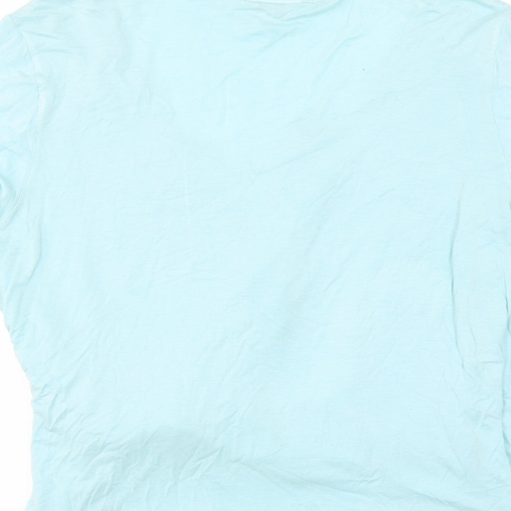 Lakeland Womens Blue Basic T-Shirt Size 18