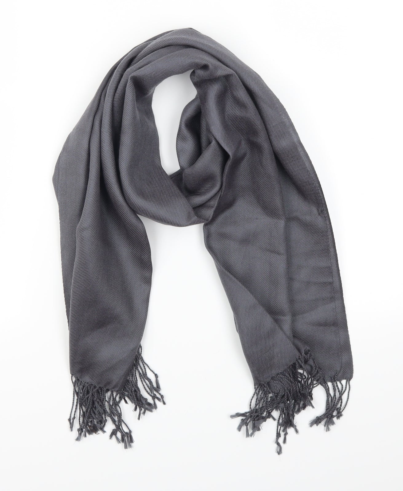 Preworn Womens Grey Scarf