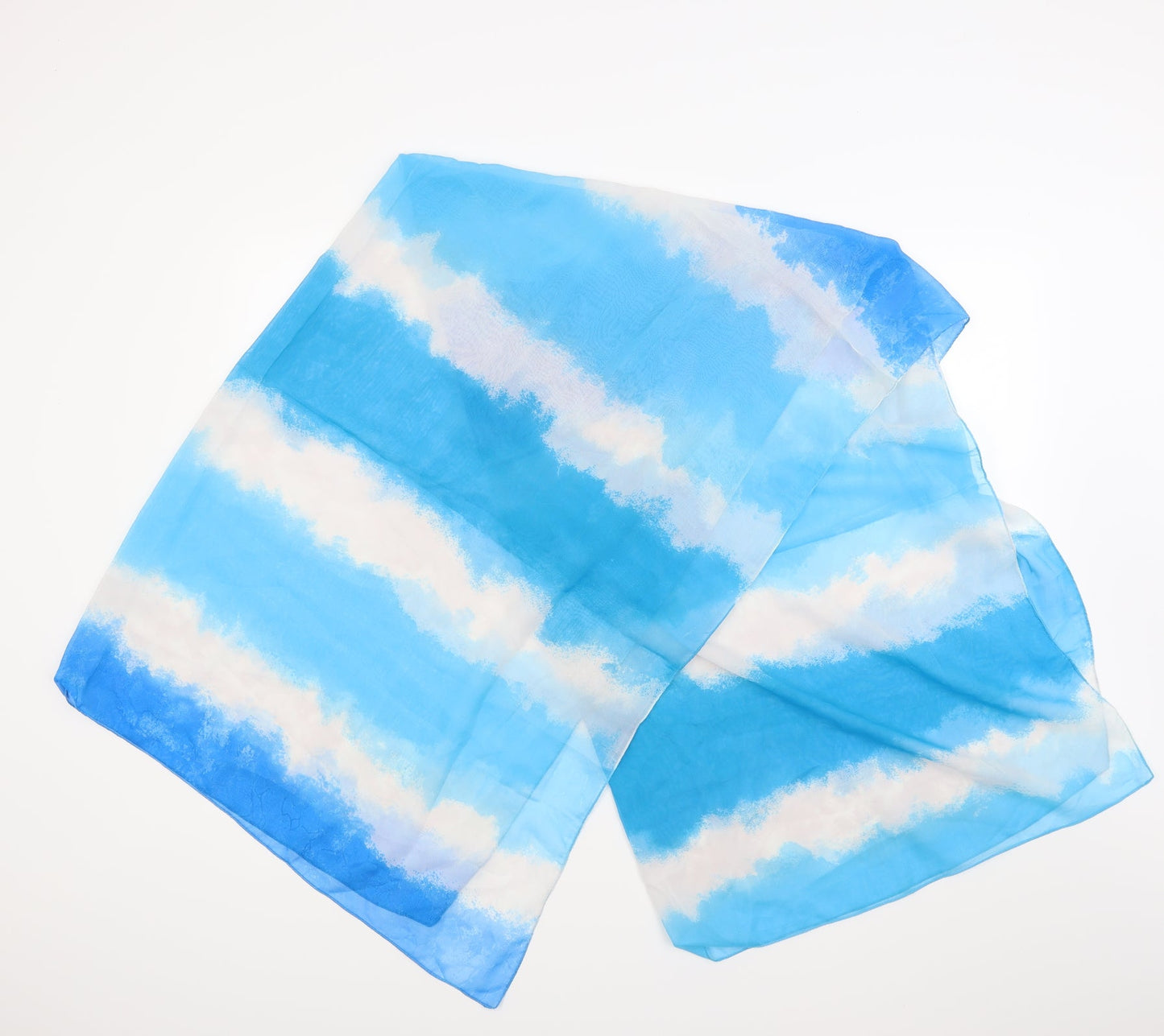 Preworn Womens Blue Shawl/Wrap