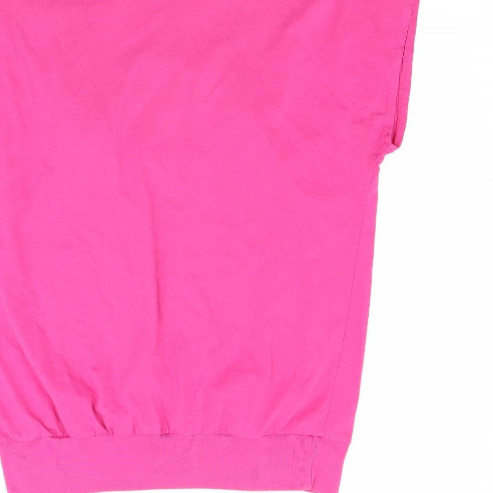 Preworn Womens Red Basic T-Shirt Size M