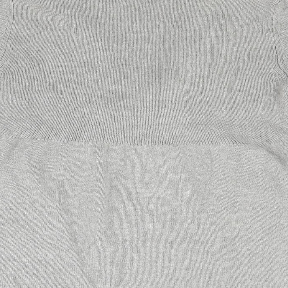 To the Max Womens Grey Cardigan Jumper Size M