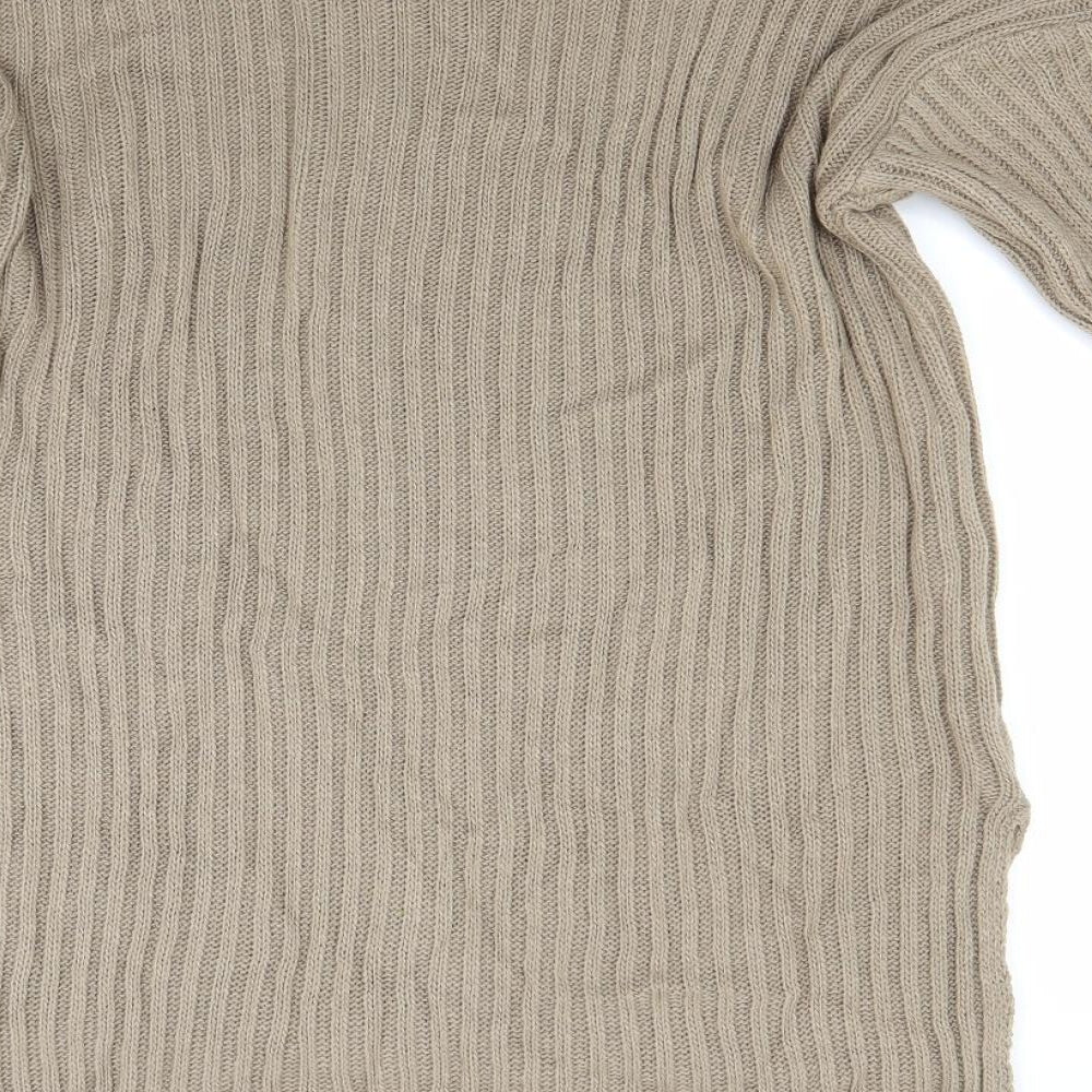 Missyempire Womens Brown Pullover Jumper Size L