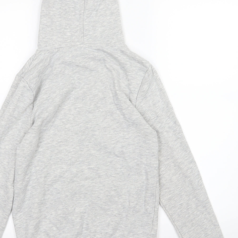 Atmosphere Womens Grey Jersey Pullover Hoodie Size 4