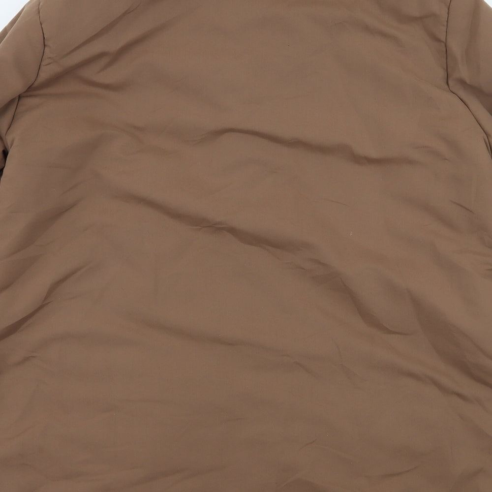 Neuville Womens Brown Overcoat Coat Size 10