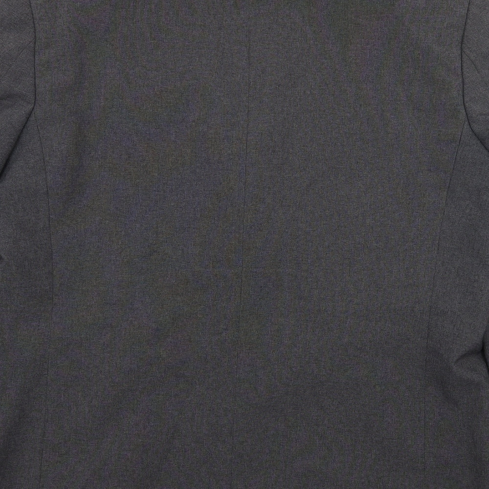 F&F Mens Grey Jacket Suit Jacket Size L