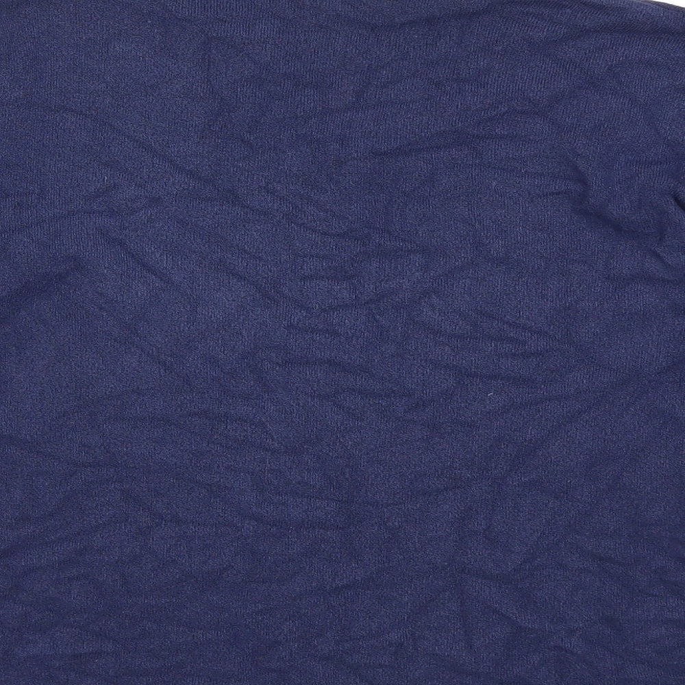 Yessica Womens Blue Knit Pullover Jumper Size 10