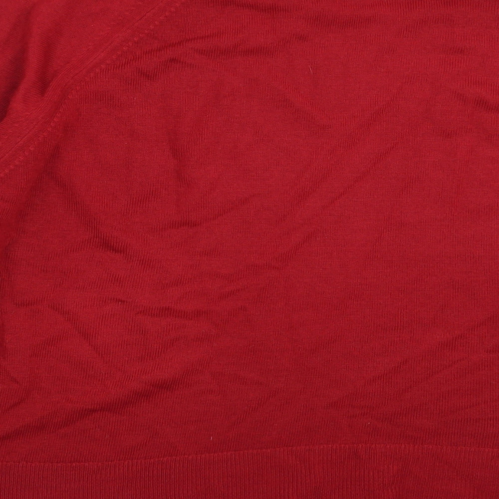 Berkertex Womens Red Pullover Jumper Size 18
