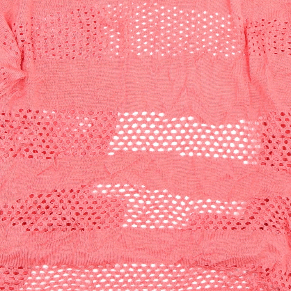 Peacocks Womens Pink Cardigan Jumper Size S