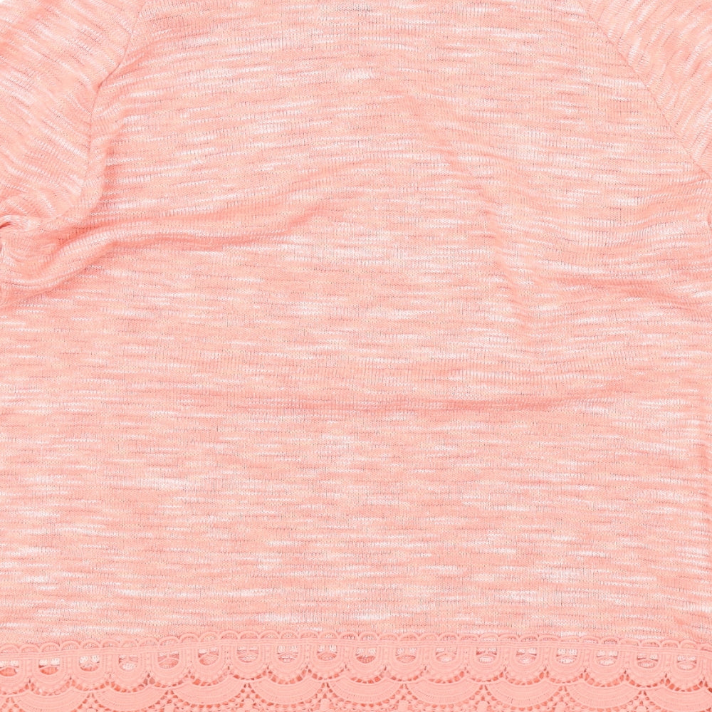 PARAMOR Womens Pink Pullover Jumper Size M