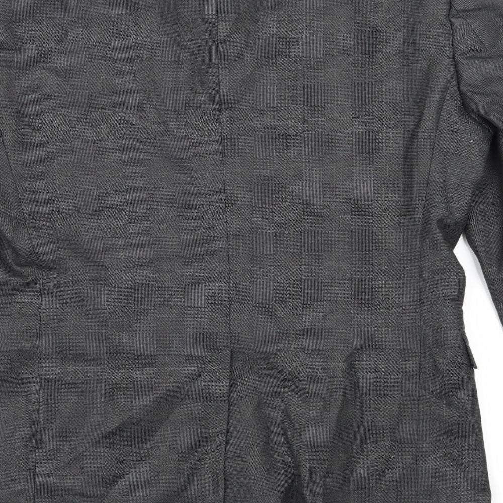 NEXT Mens Grey Jacket Suit Jacket Size 38