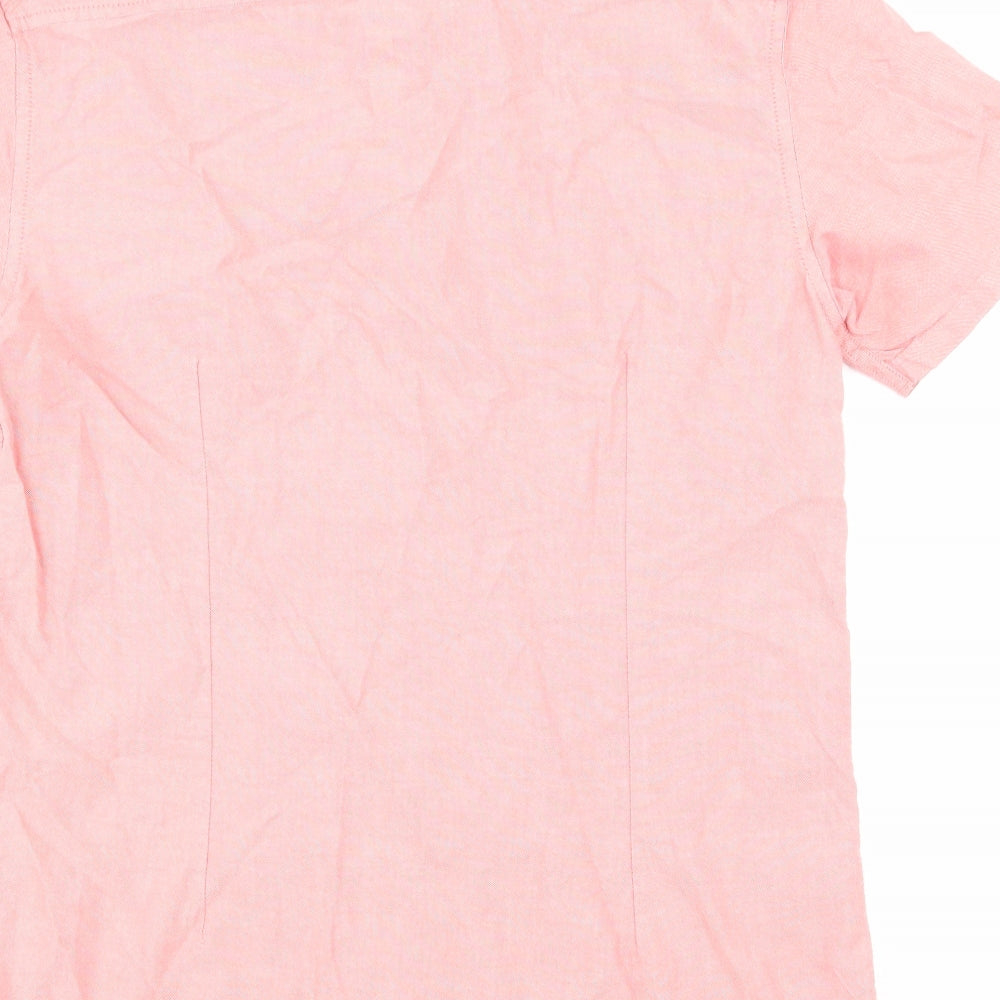 Burton Mens Pink Button-Up Size S