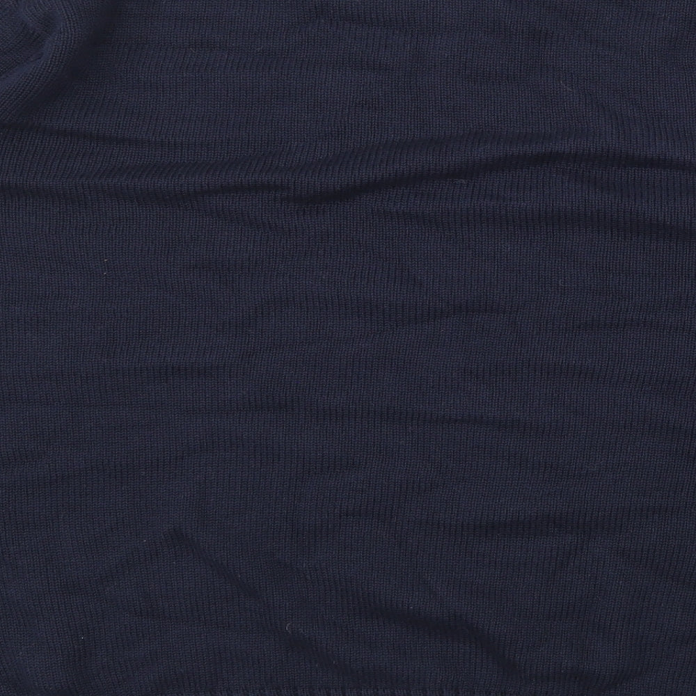 Easy Mens Blue Pullover Jumper Size L