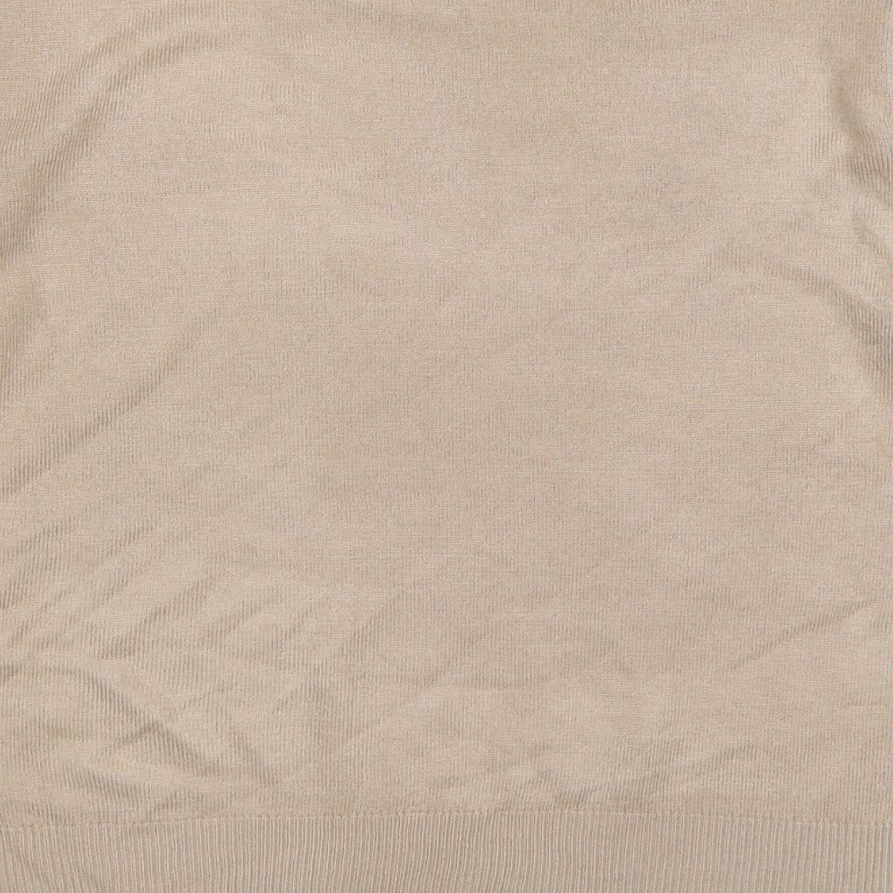 originals Womens Beige Knit Pullover Jumper Size 14