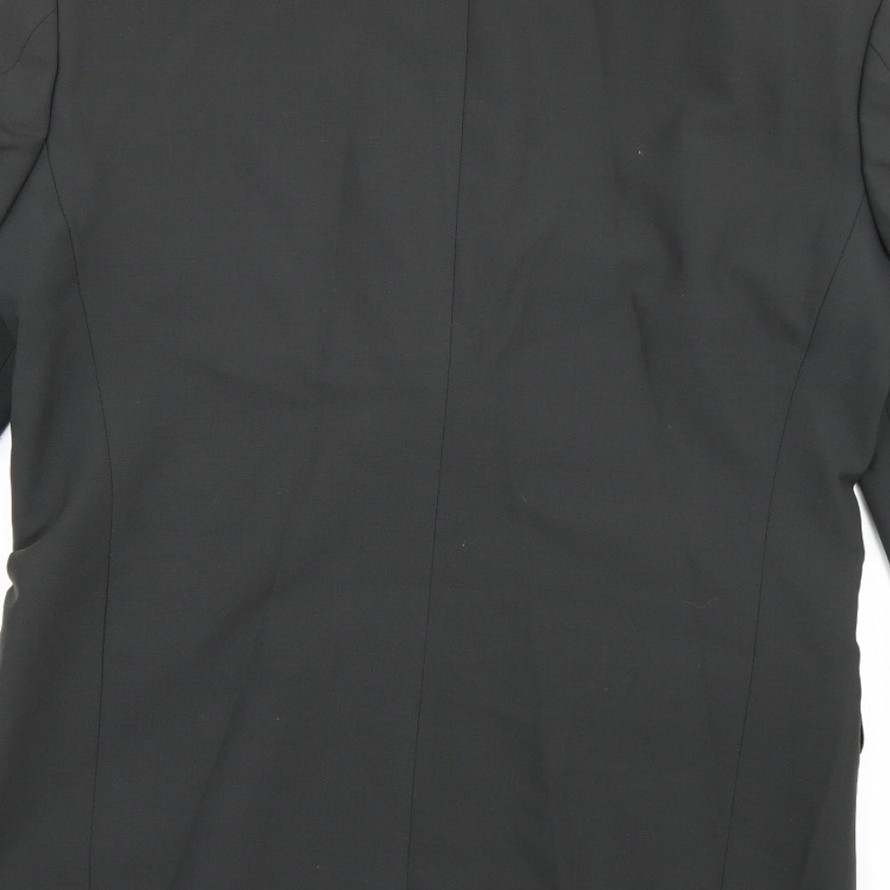 Ciro Citterio Mens Grey Rayon Jacket Suit Jacket Size 36
