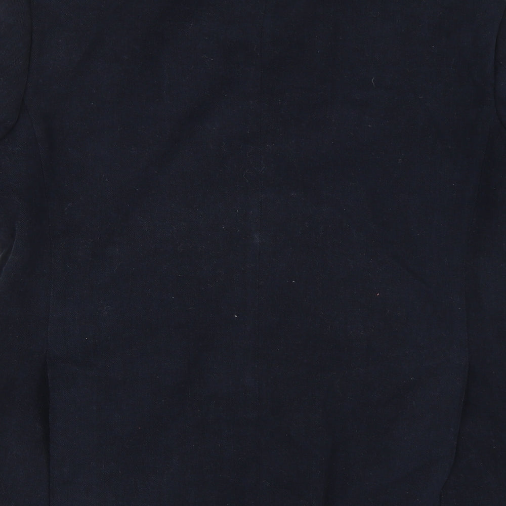 Ultimo Mens Blue Jacket Suit Jacket Size 40