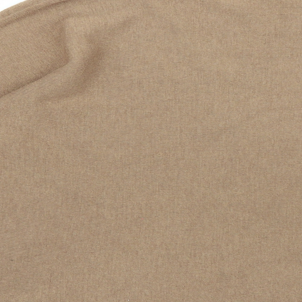 H&M Womens Brown Knit Pullover Jumper Size S