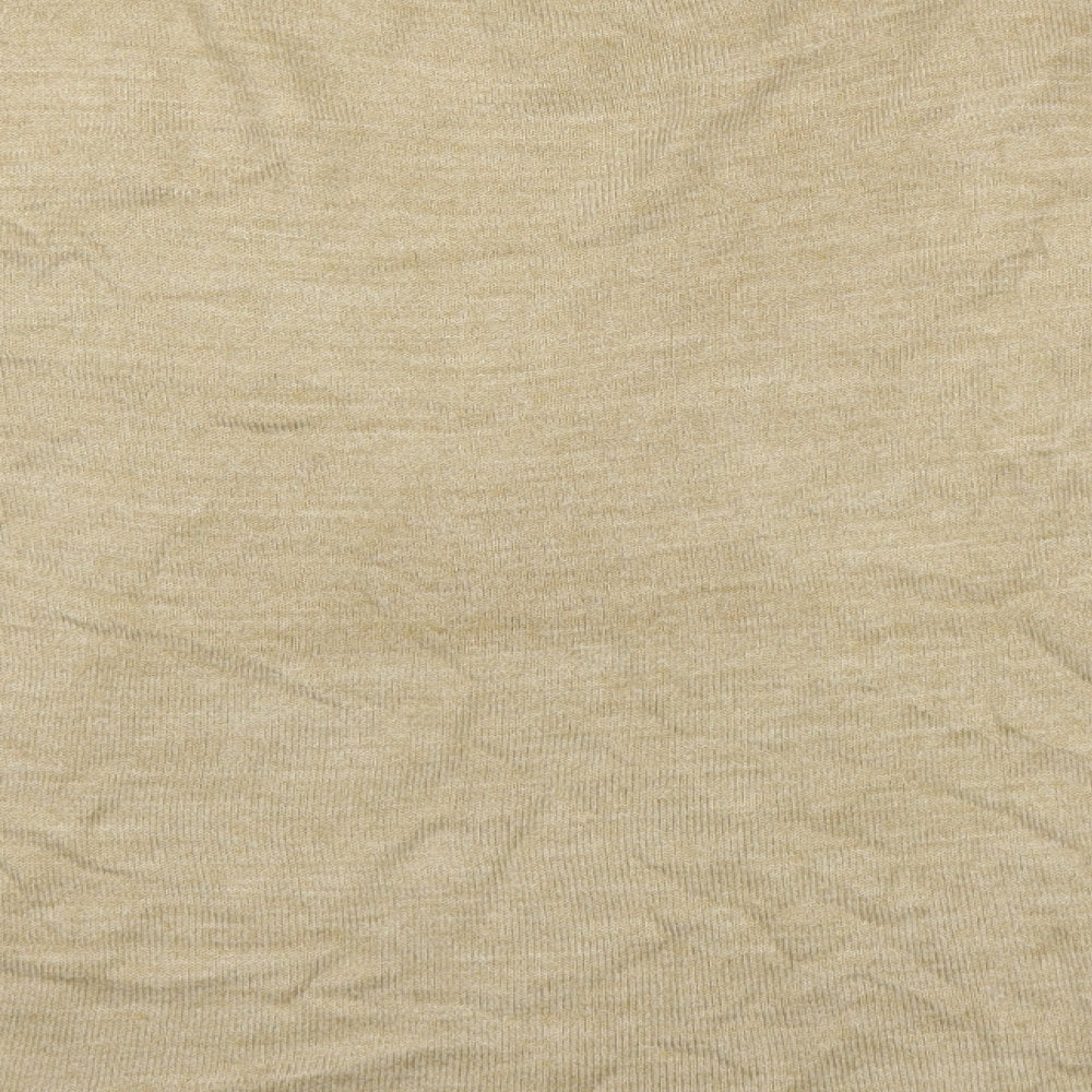 Marks & Spencer Womens Beige Pullover Jumper Size 14