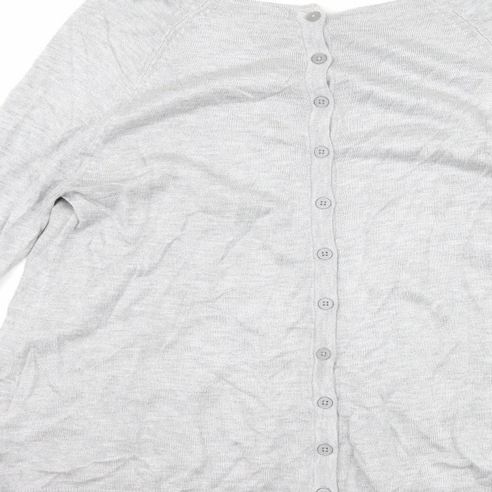 Marks & Spencer Womens Grey Pullover Jumper Size 12