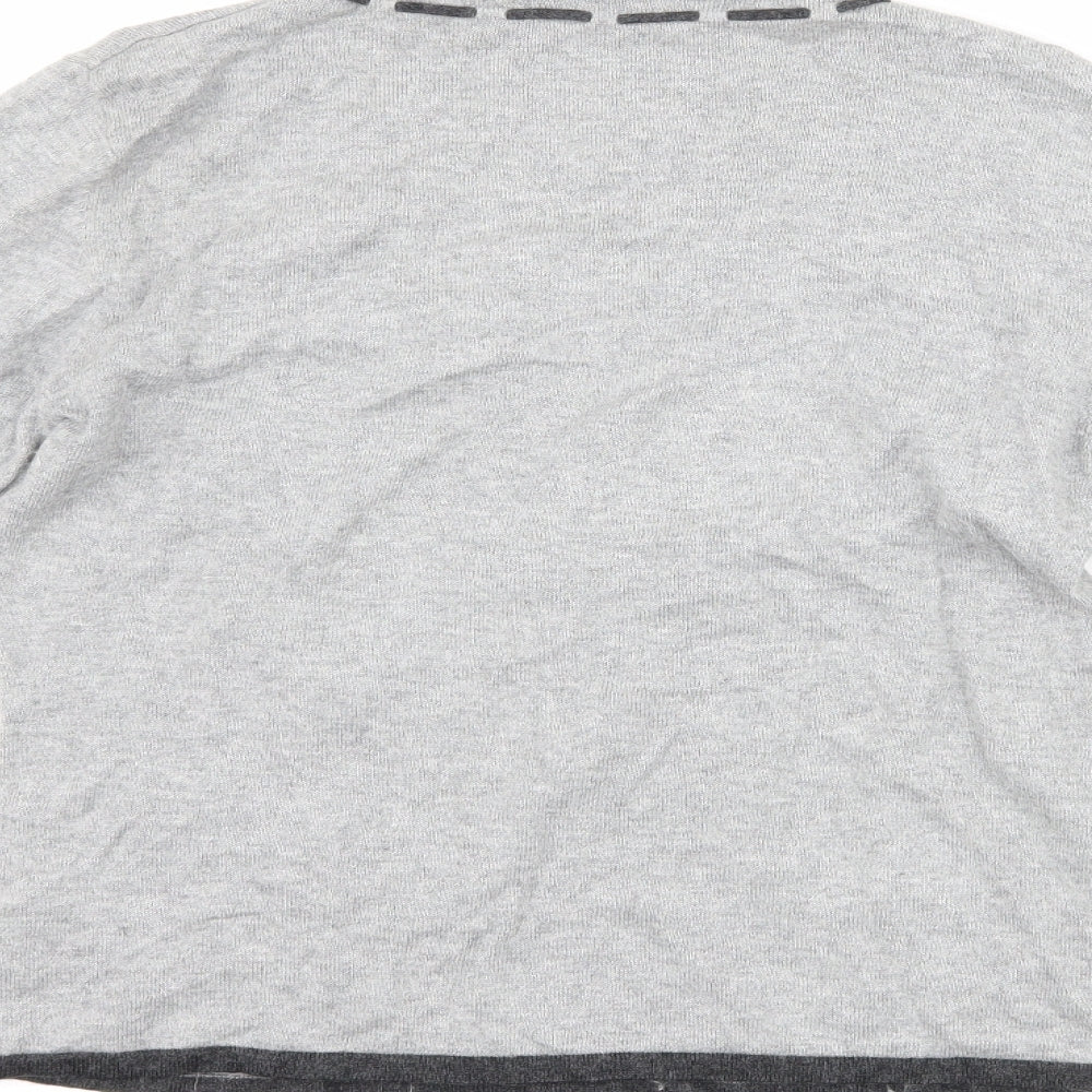 Alex & Co Womens Grey Pullover Jumper Size 12