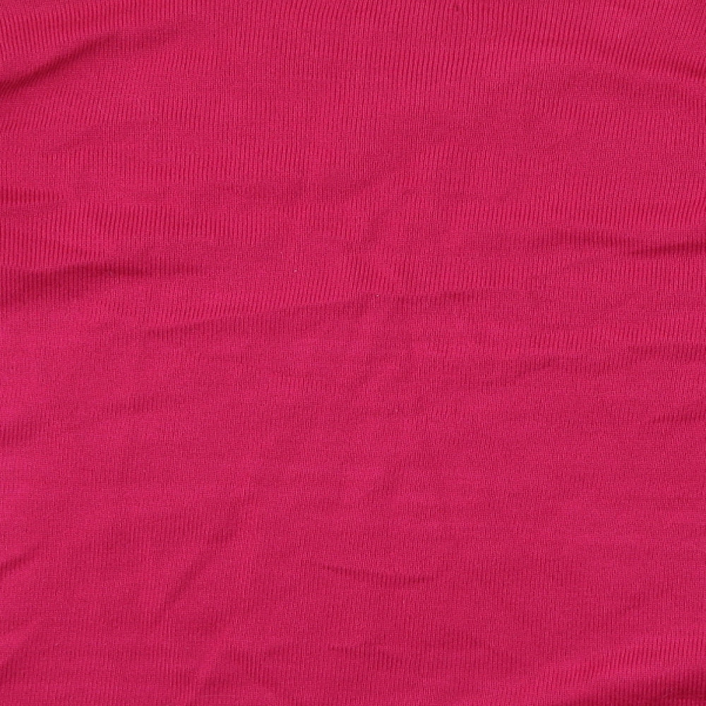 Casamia Womens Pink Knit Pullover Jumper Size L