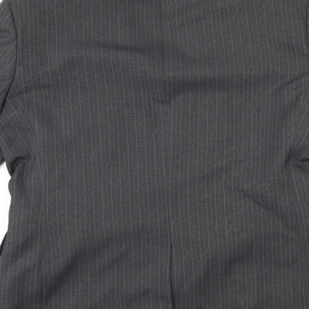 Taylor & Wright Mens Grey Striped Jacket Suit Jacket Size 42