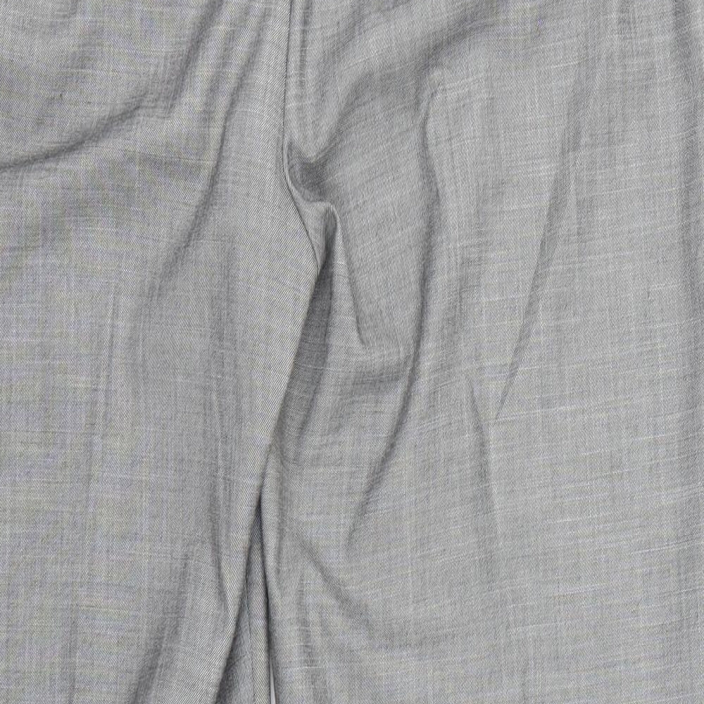 Marks & Spencer Womens Grey Dress Pants Trousers Size 18 L25 in