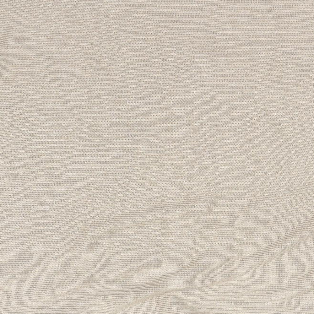 Basic Womens Beige Pullover Jumper Size M