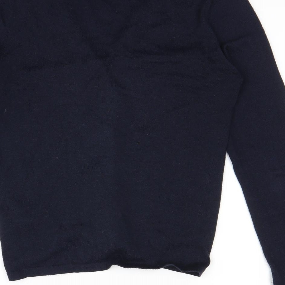 Spirit Womens Blue Cardigan Jumper Size S
