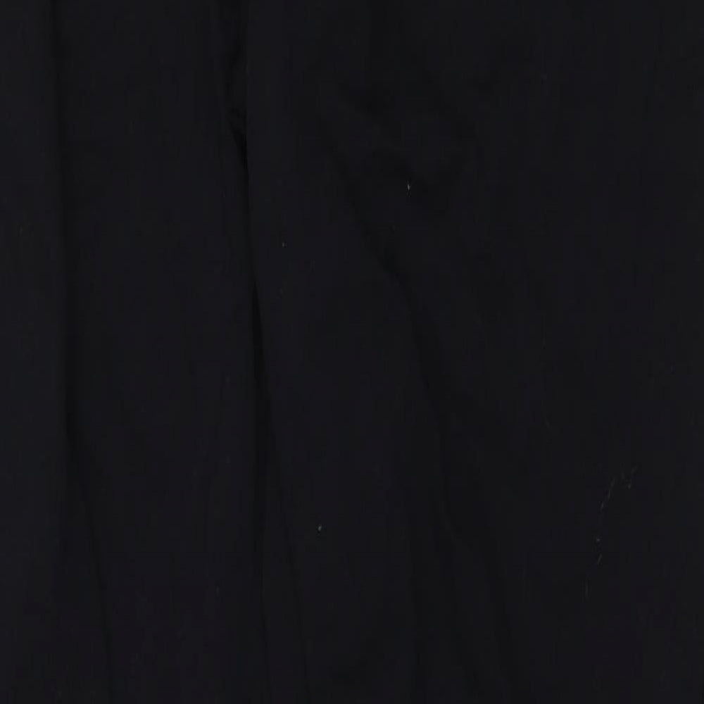 Marks and Spencer Womens Black Trousers Size M L28 in