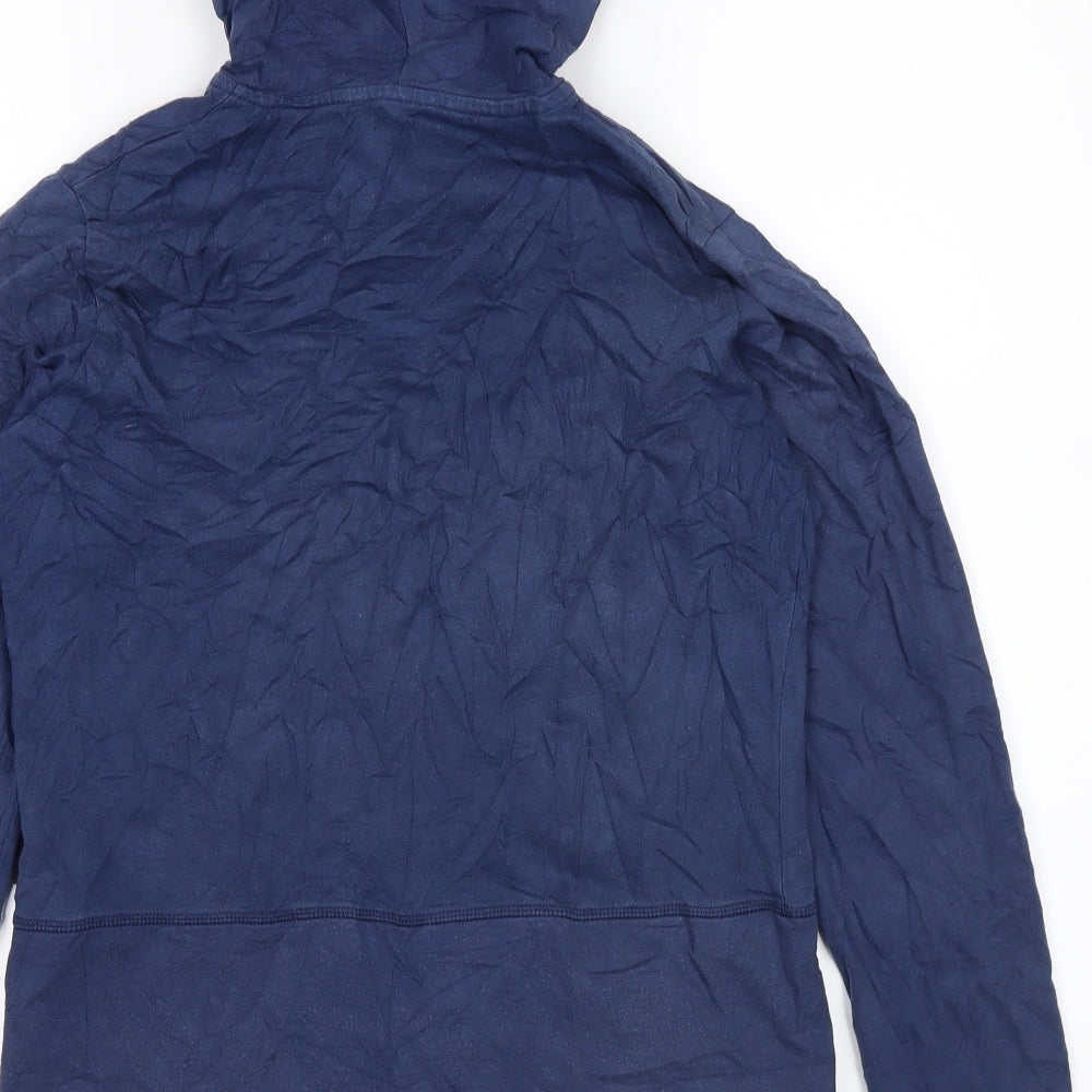 jasper Boys Blue Full Zip Hoodie Size S