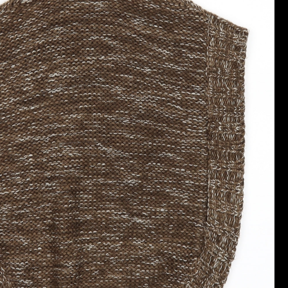 fabulous forever Girls Brown Pullover Jumper Size 6-7 Years