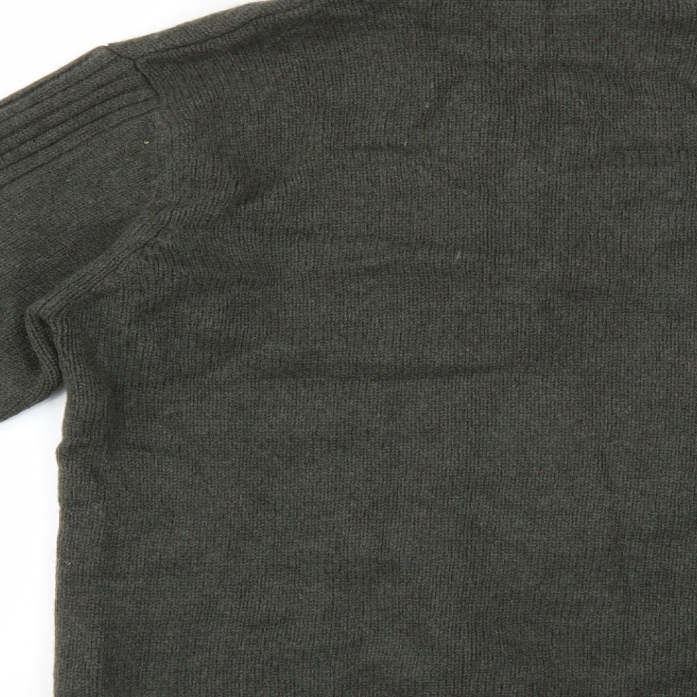 Avenue Mens Green Pullover Jumper Size M