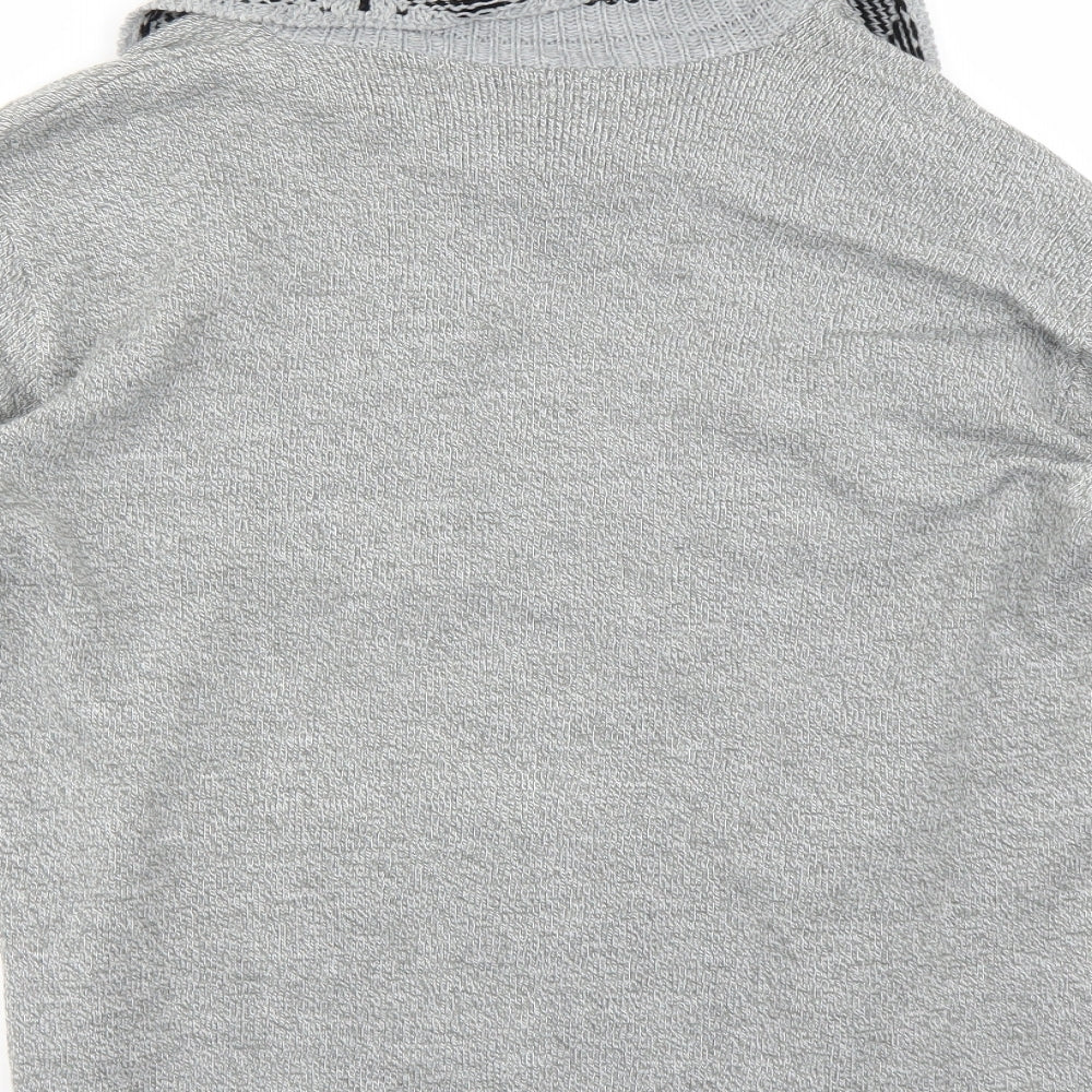 Preworn Womens Grey Pullover Jumper Size M