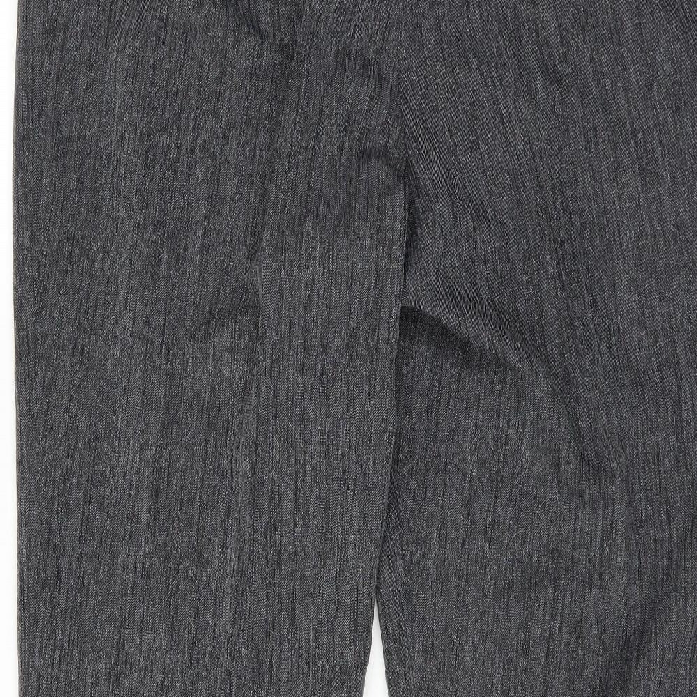 Classics Womens Grey Trousers Size 16 L28 in
