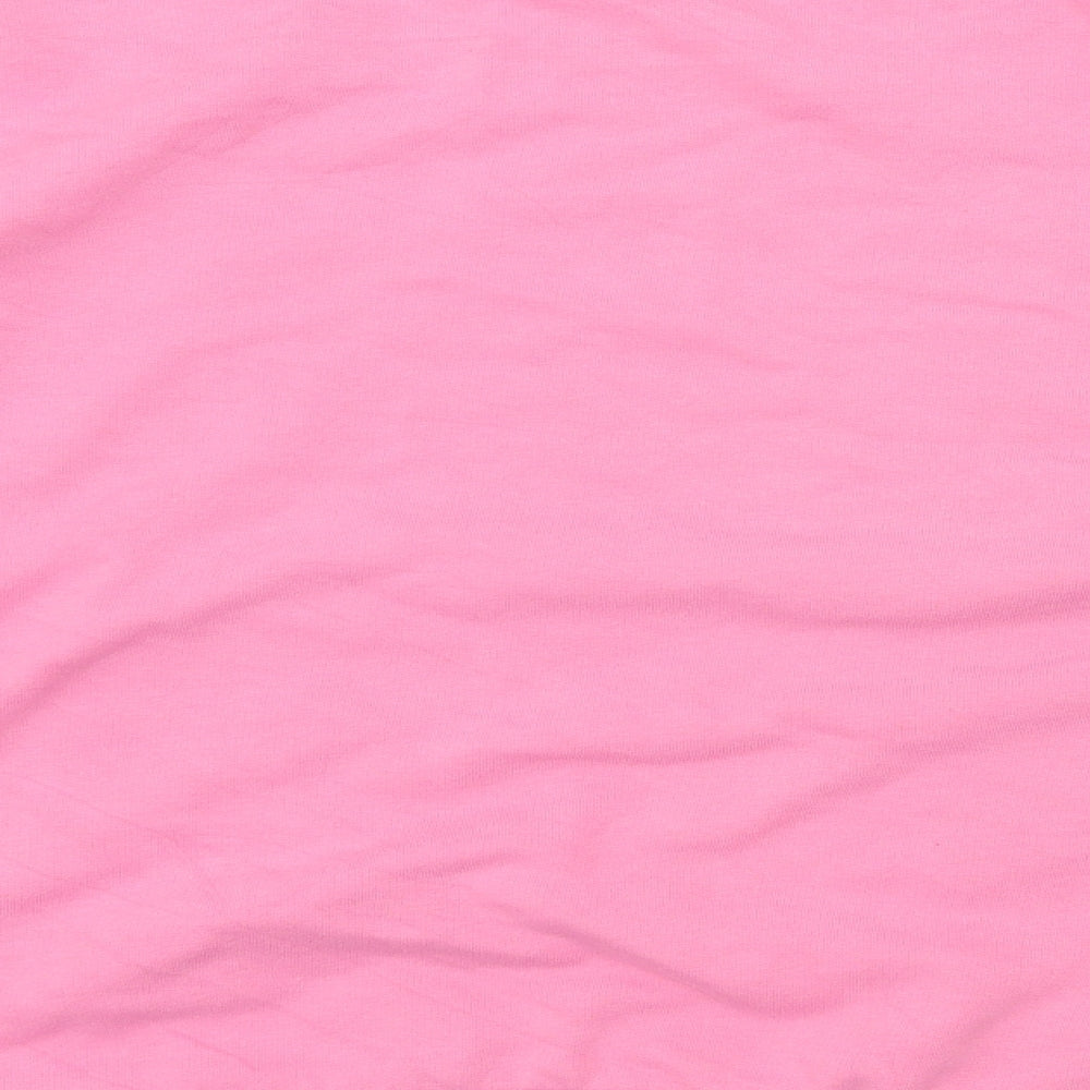 Noisy may Womens Pink Jersey Pullover Sweatshirt Size XS