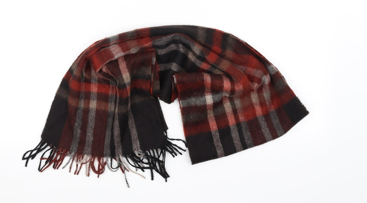 Front view of Preworn Brown Camouflage Scarf