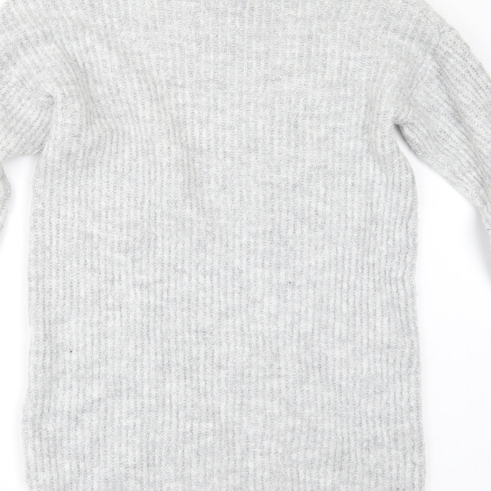 Primark Womens Grey Pullover Jumper Size XS