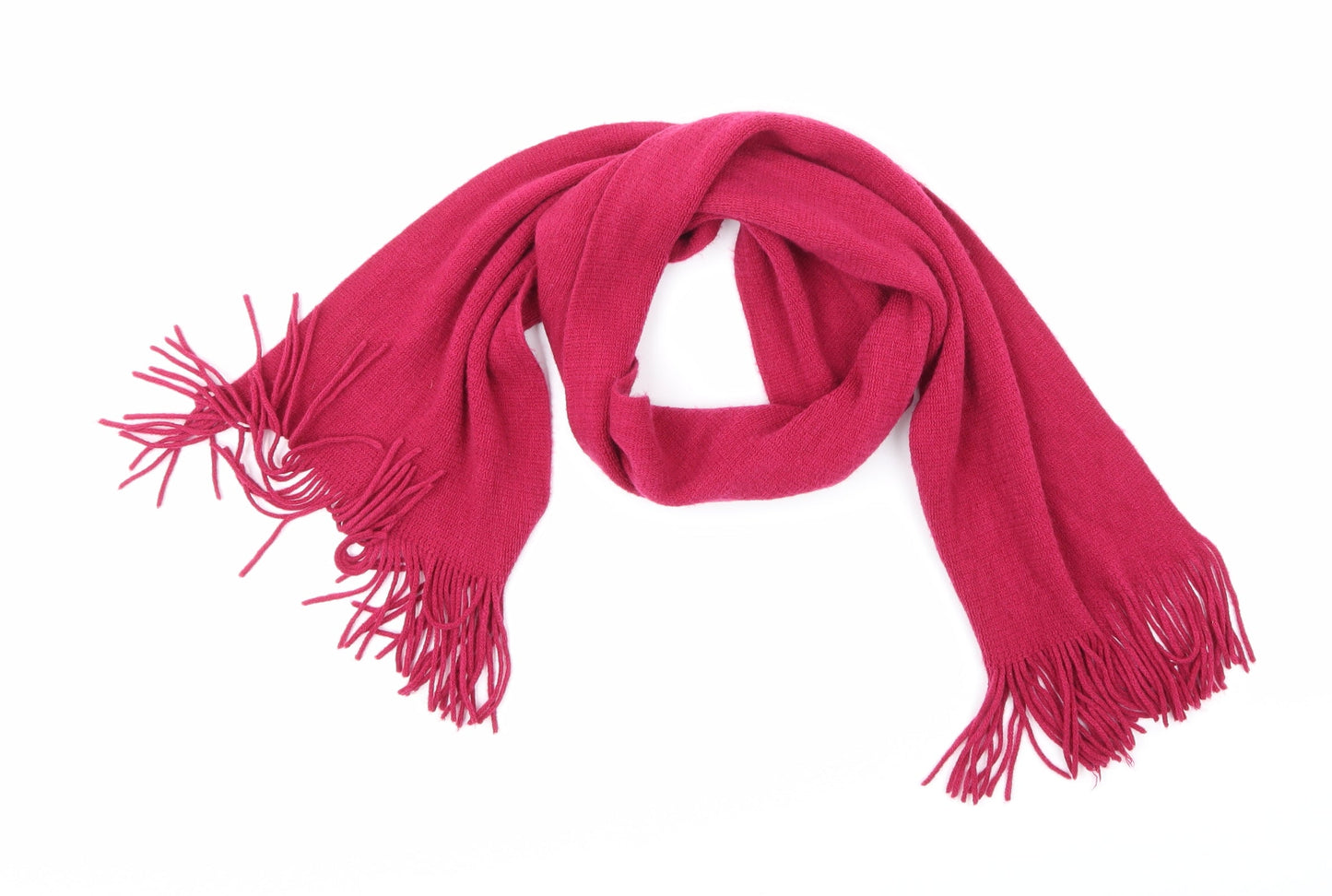 Preworn Womens Purple Knit Scarf