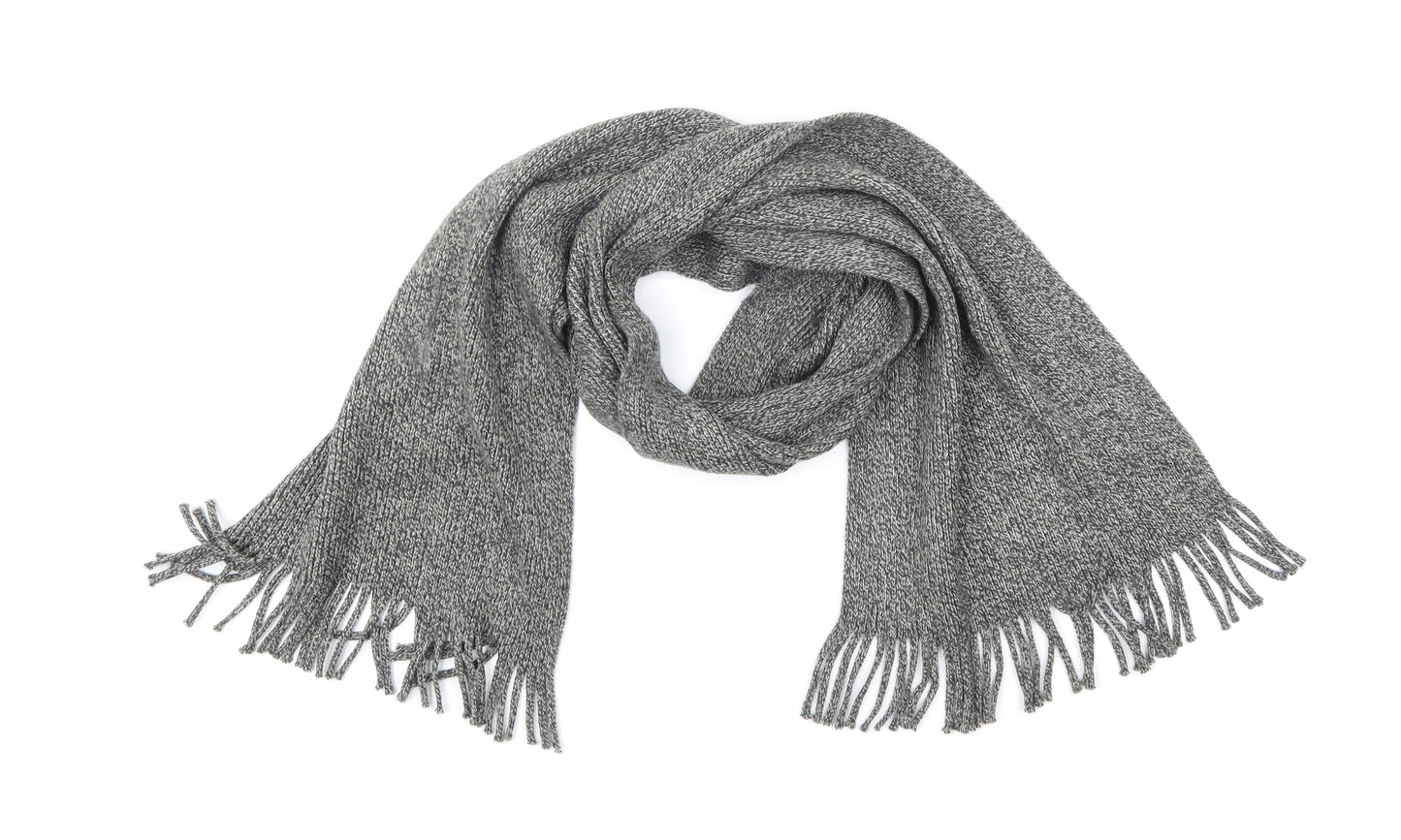 Preworn Womens Grey Knit Scarf
