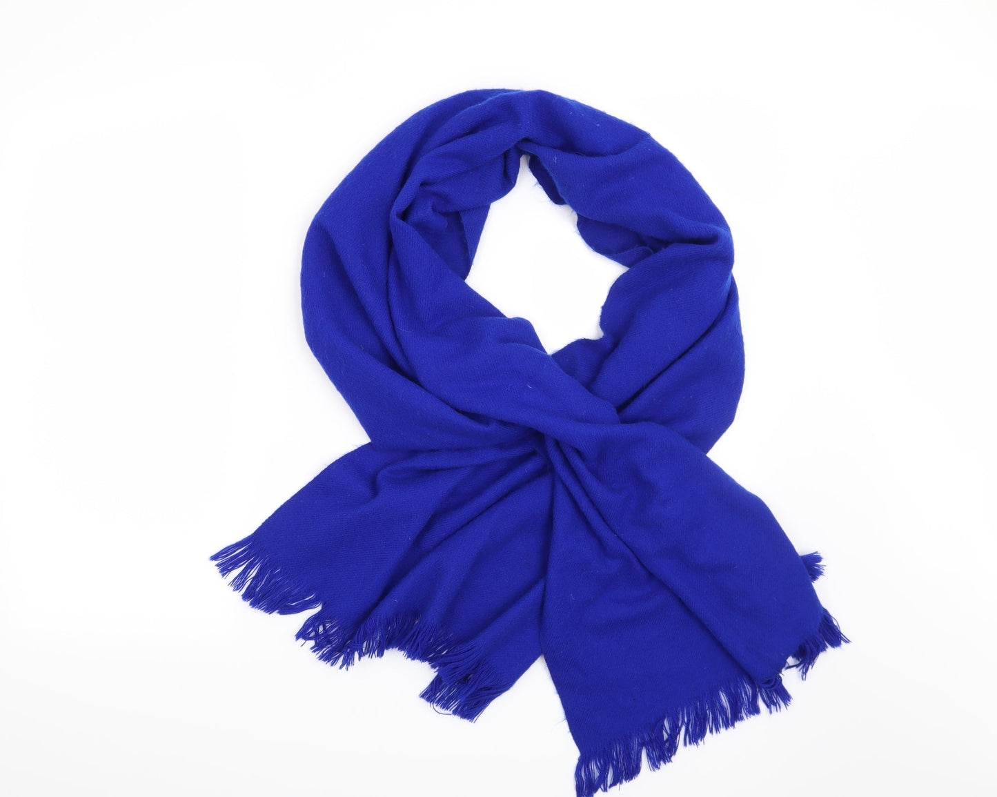 Preworn Womens Blue Scarf