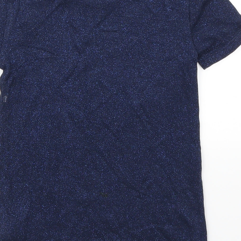NEXT Girls Blue Basic T-Shirt Size 6 Years