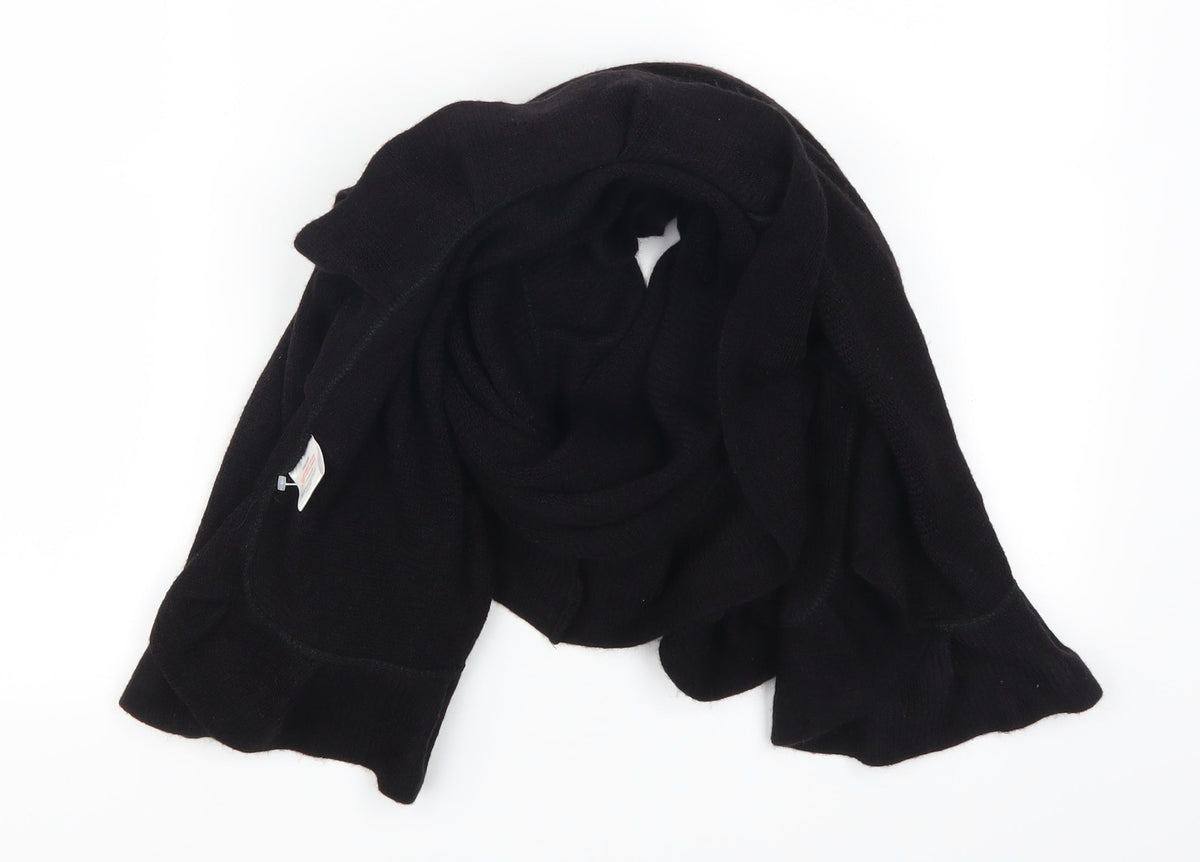 Front view of Matalan women’s black scarf