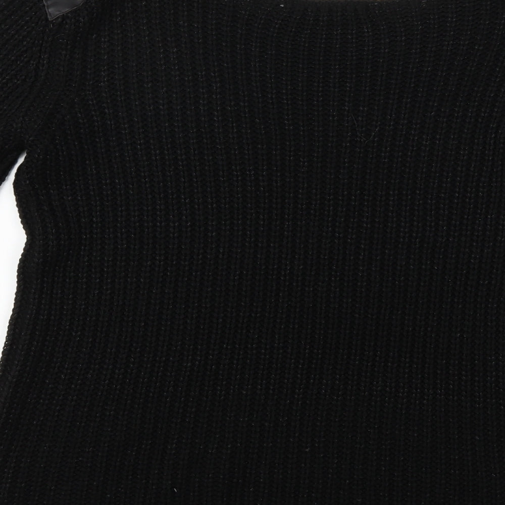 Atmosphere Womens Black Knit Pullover Jumper Size 12